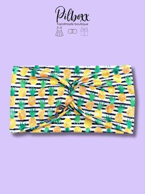 Wide Pineapple Twist Headband